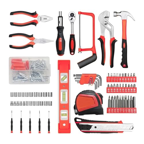 Set de herramientas combinado para el hogar 198 piezas miniatura 2