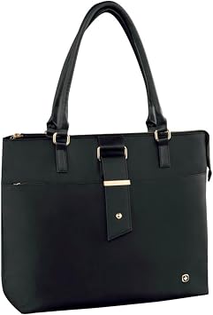 Wenger Ana Women's Laptop Tote, Fits 16 Inch Laptop, Black