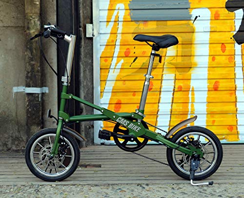Amazon.co.jp: YZBIKE 14-inch Mini Bello Folding Bicycle