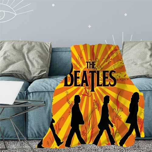CHEWYZ Couverture The Beatles Couverture Polaire imprimée 3D | Couverture Chaude en Flanelle Automne/Hiver | Couverture en Peluche Douce et légère en Microfibre pour canapé 200x230cm - Les Beatles, Paul McCartney, John Lennon, RIngo Starr, George Harrison CHEWYZ Couverture The Beatles Couverture Polaire imprimée 3D | Couverture Chaude en Flanelle Automne/Hiver | Couverture en Peluche Douce et légère en Microfibre pour canapé 200x230cm – Image 7