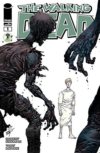 THE WALKING DEAD #1 EMERALD CITY COMIC-CON COLOUR VARIANT COVER BY ERIK LARSEN