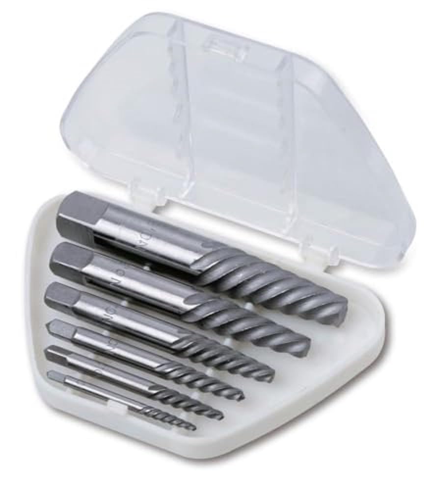 Beta 14300108 Model 1430 /S8 Tapered Extractors for Broken Screws and Studs Made from Hardened Steel for Item 1430, 8 Pieces