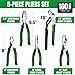 SK 5-Piece Pliers Set, 8