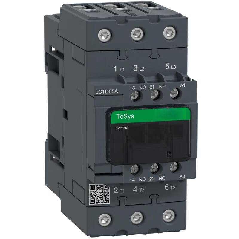 Contacteur tripolaire TeSys D avec technologie Everlink 65 A contre les chutes de tension