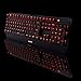 immagine 2LESHP Tastiera Italiana per Gaming USB - Alte Performance – Colori da Videogioco e Retroilluminata – Tastiera da Gioco – Tastiera per Videogame, PC PS4 Windows, Mac - Nuova 2018 Versione (Nero)