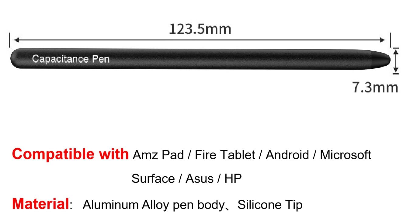 Amazon.com: Fire HD Tablet Pen for AMZ Fire HD 10 Pen, Fire HD 8/8
