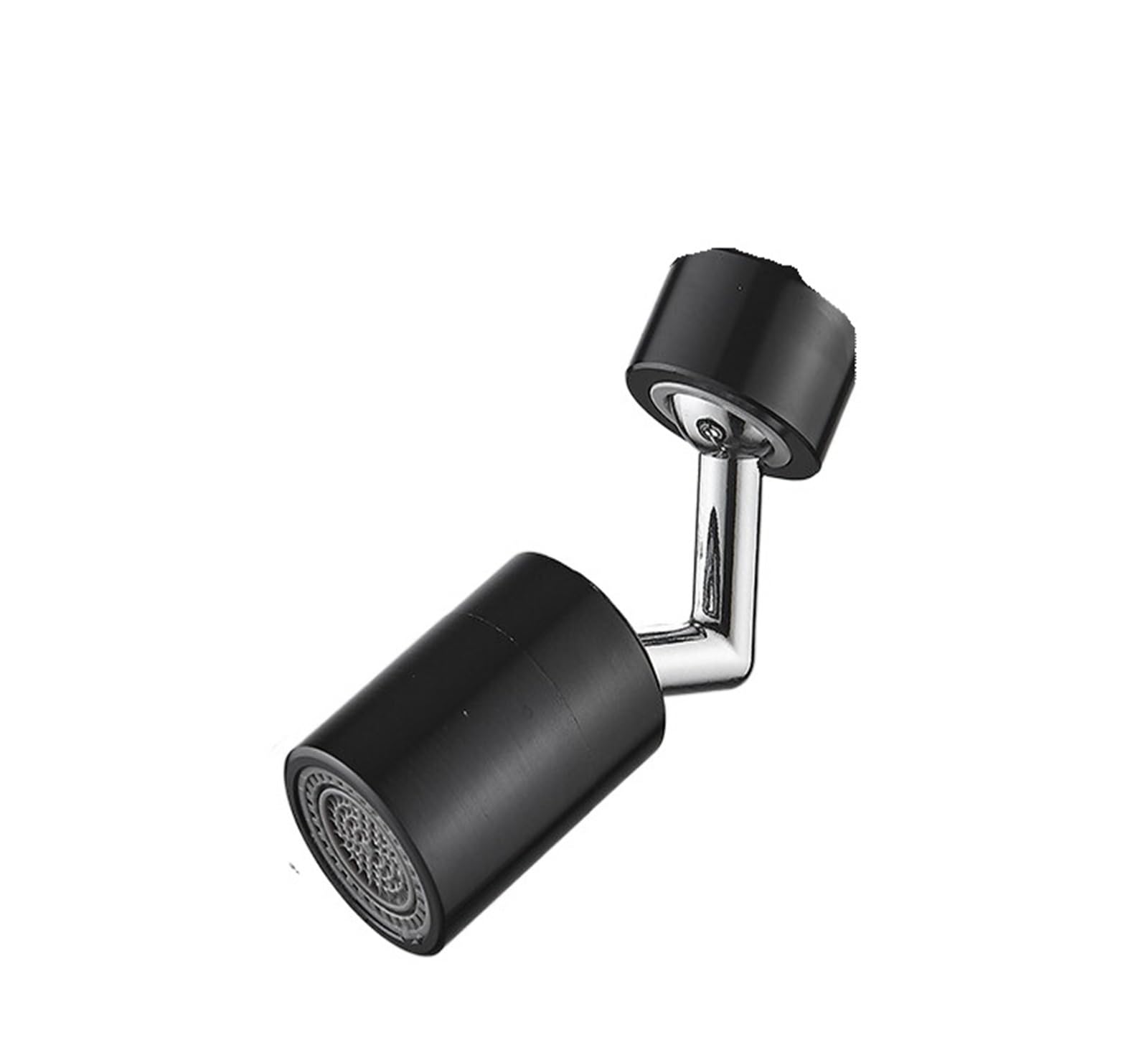 Faucet Aerator Brass Material Bathroom Basin Spout for Kitchen Faucet(Black 2)