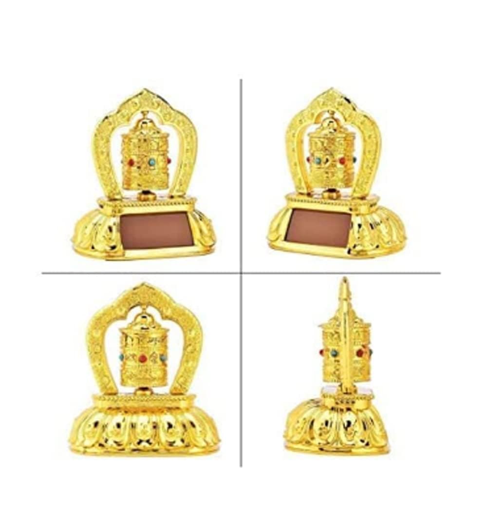 Tibetan Solar Car Charm - Feng Shui Good Luck -2