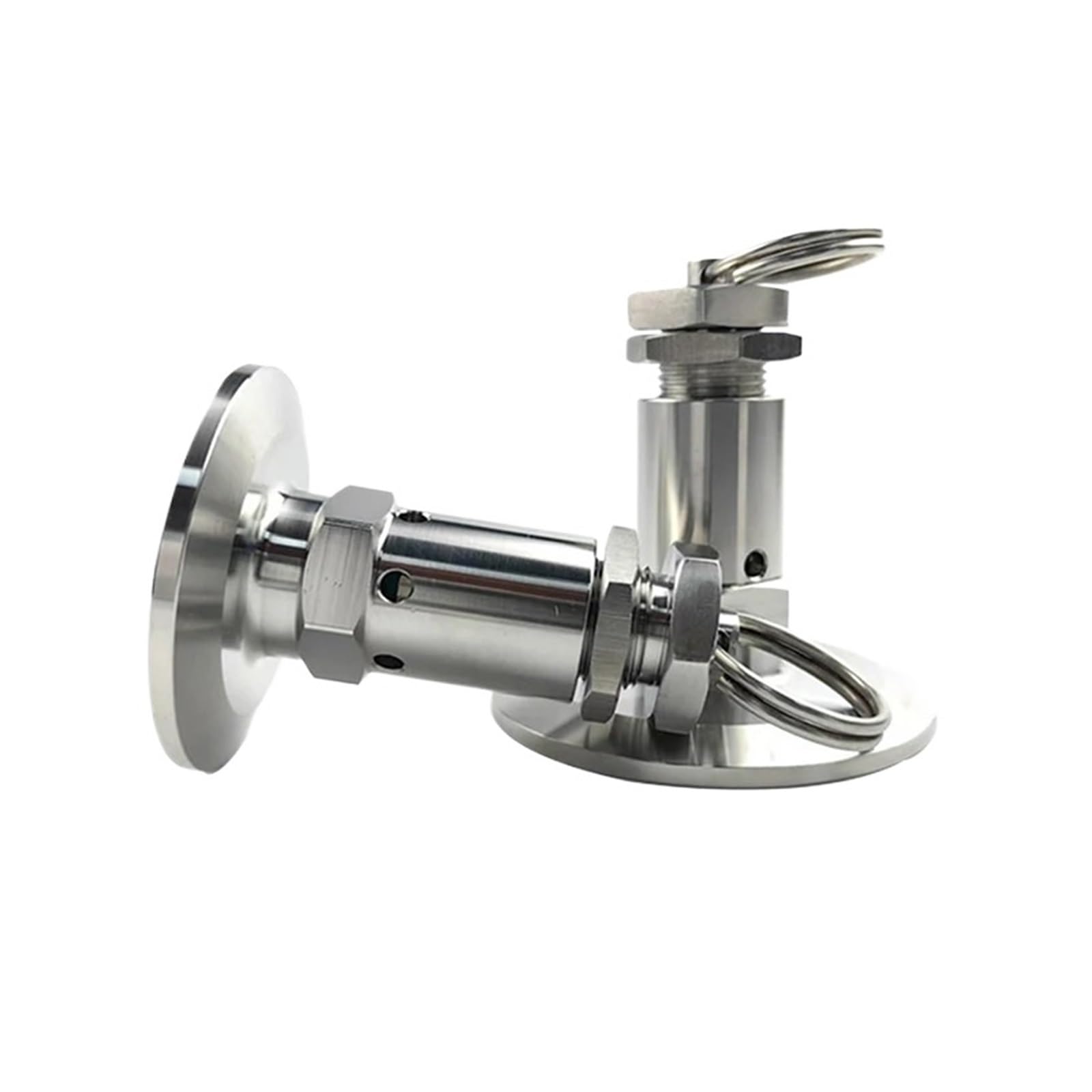 Válvula de presión de Triple Abrazadera de 1/2", 1,5" y 2", diámetro Exterior 50,5, Acero Inoxidable 304(9bar)