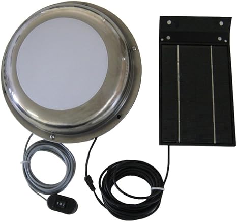 Amazon アスデン ソーラー換気扇 分離型 スイッチ有 Ledライト付き シルバー Ufo 101 Sl Diy 工具 ガーデン Amazon アスデン ソーラー換気扇 分離型 スイッチ有 Ledライト付き シルバー Ufo 101 Sl Diy 工具 ガーデン