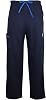 Stretch Cargo Trousers with 5 Pockets for Dental Elderly Carer Navy