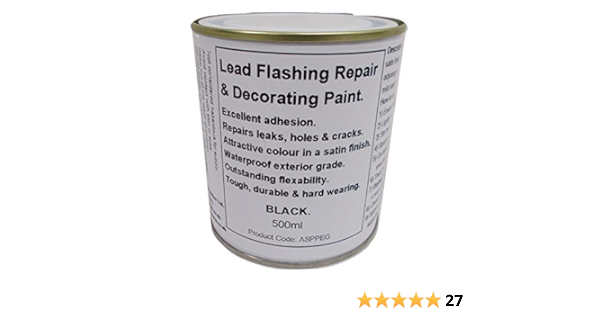 paint for lead flashing grey