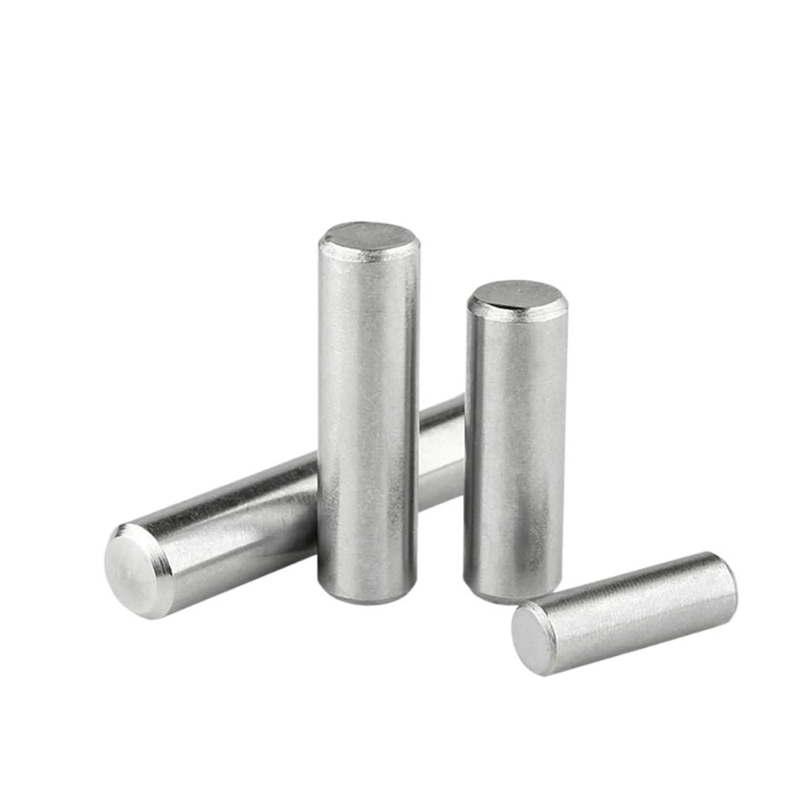 Perni hardware, 2-50 pezzi Perni paralleli in metallo M1 M1.5 M2 M2.5 M3 M4 M5 M6 M8 M10 Perno cilindrico solido Tassello di posizionamento in acciaio inossidabile 304 GB119(90mm,M6 5pcs)