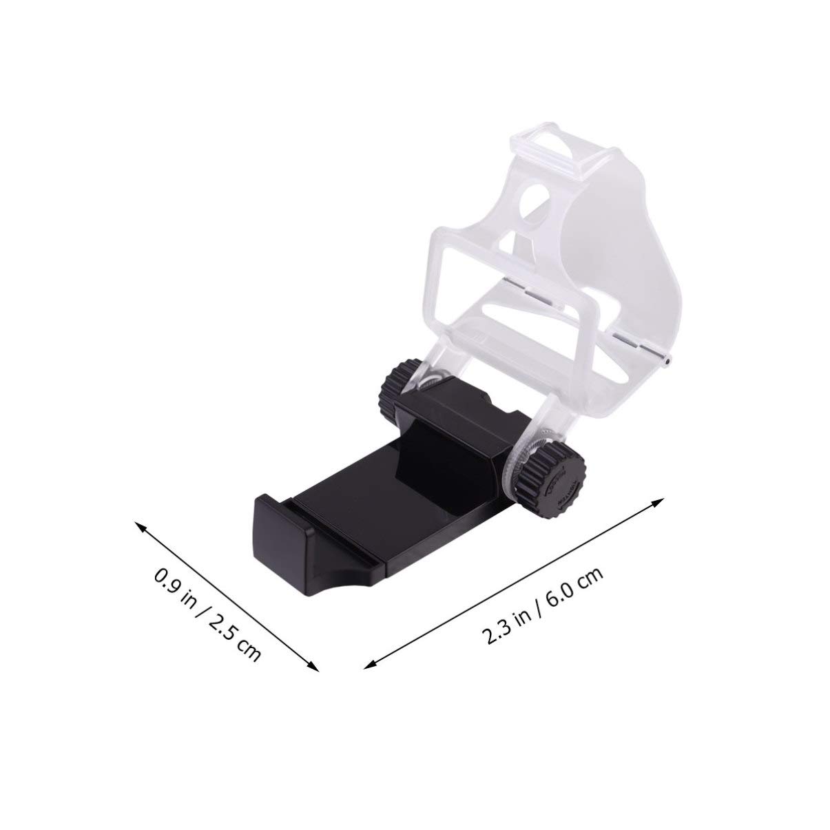 Hemobllo Supporto per Gamepad Wireless Clip per Telefono Cellulare Supporto per Controller di Gioco Staffa per Gamepad Clip Regolabile per Smartphone Nero