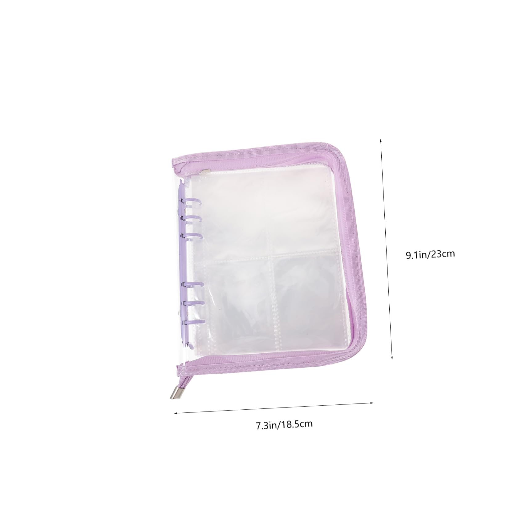 MUSISALY Jewelry Book Bag Organized Storage Holder for Necklace Ring Earrings Pouch