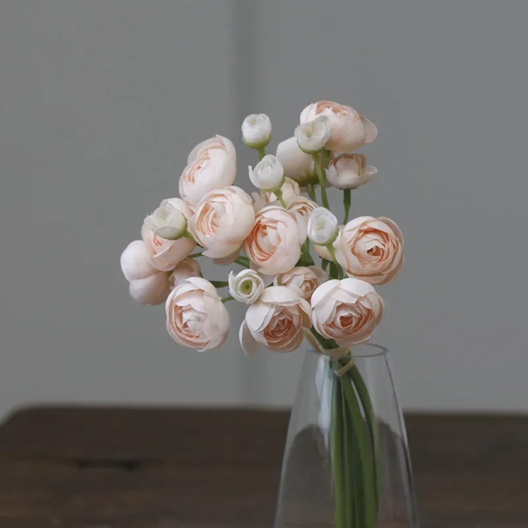 Ornements de table fleur de lotus en soie anti-flétrissement