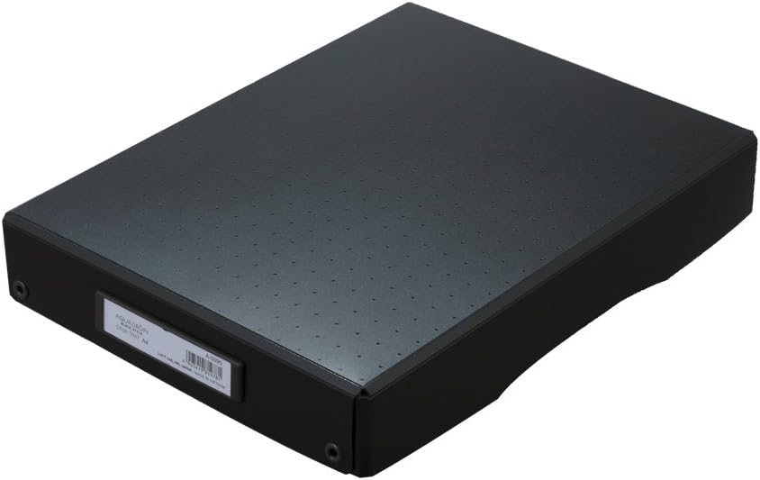 Lihit Lab A5093 Document Box, A4, Black