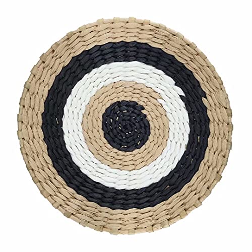 Seegras Wanddekoration, dekorativer gewebter Korb, Tablett, Obstuntersetzer, Boho-Dekoration, Heimdekoration, einzigartige Wandkunst Cover