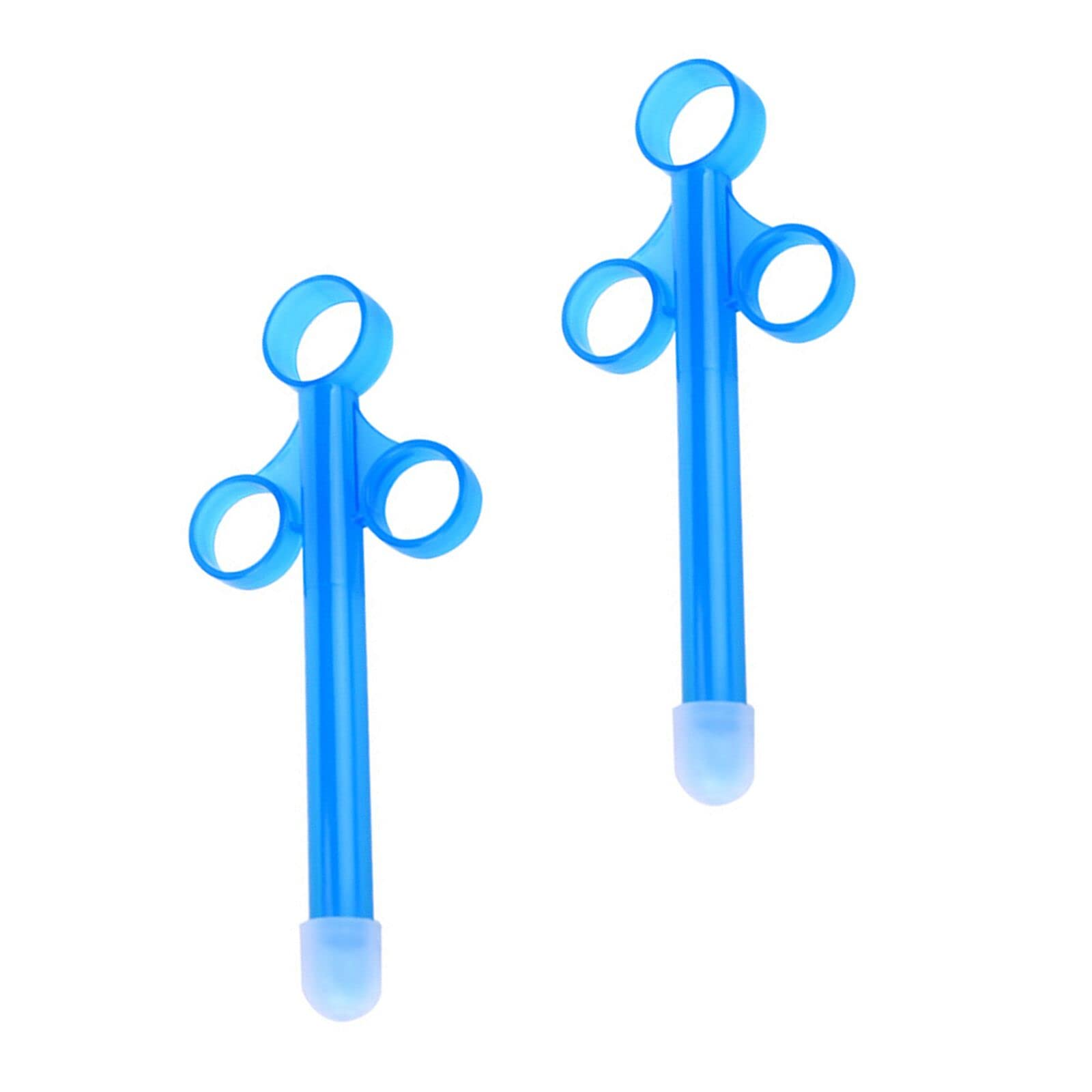 Lube Tube Spritzen, Schmiermittel Applicator, Wiederverwendbar Schmiermittel Spritze, Anal Vagina Syringe Shooter mit Traktionsring und Fingergriff, für Schmiermittel Gleitgel Lubricant, 2 Stück