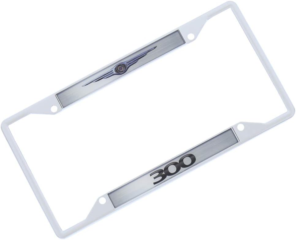 Eurosport Daytona - Compatible with Chrysler Logo 300 License Plate Frame