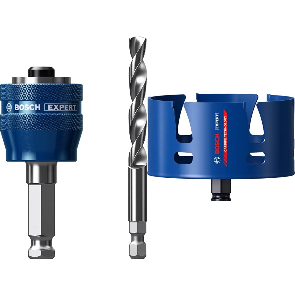 Scie trépan Expert Bosch 121 mm pour percer sans déraper avec le Power Change Plus
