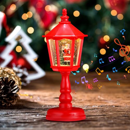 Shinybox Weihnachtsdeko Laterne, Schneelaterne Weihnachtskerze mit...