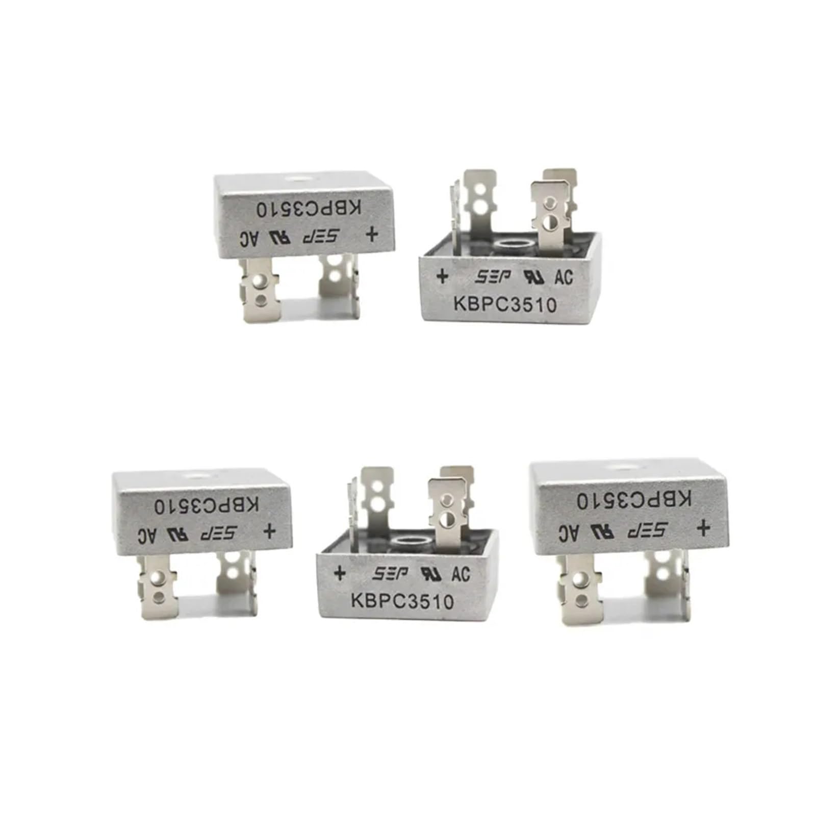 Solución en puente rectificador KBPC3510 35A 100V pack de 5 5