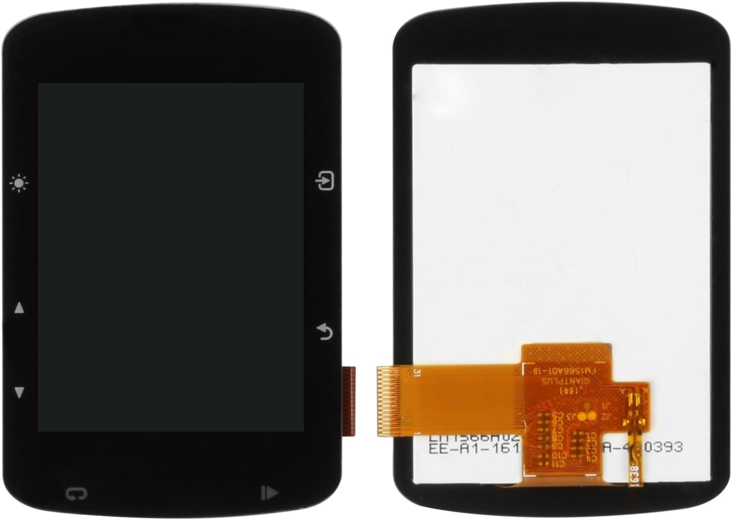 2.4" Inch LCD Screen Replacement (Touch Included) for Garmin Edge 520, Edge 520Plus, Edge 520J Fix Cracked/Black Screen & Touch Failure, Integrated Touch Digitizer