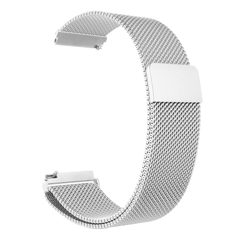 HHRFCS Correa Milanese Loop de 18mm, 20mm, 22mm para Reloj GT 4, Pulsera de Metal de 41mm y 46mm, Correas de Reloj con Correa de Acero Inoxidable