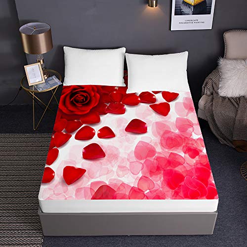 Drap housse 160x200 antidérapant et sans plis Chickw1 - 2