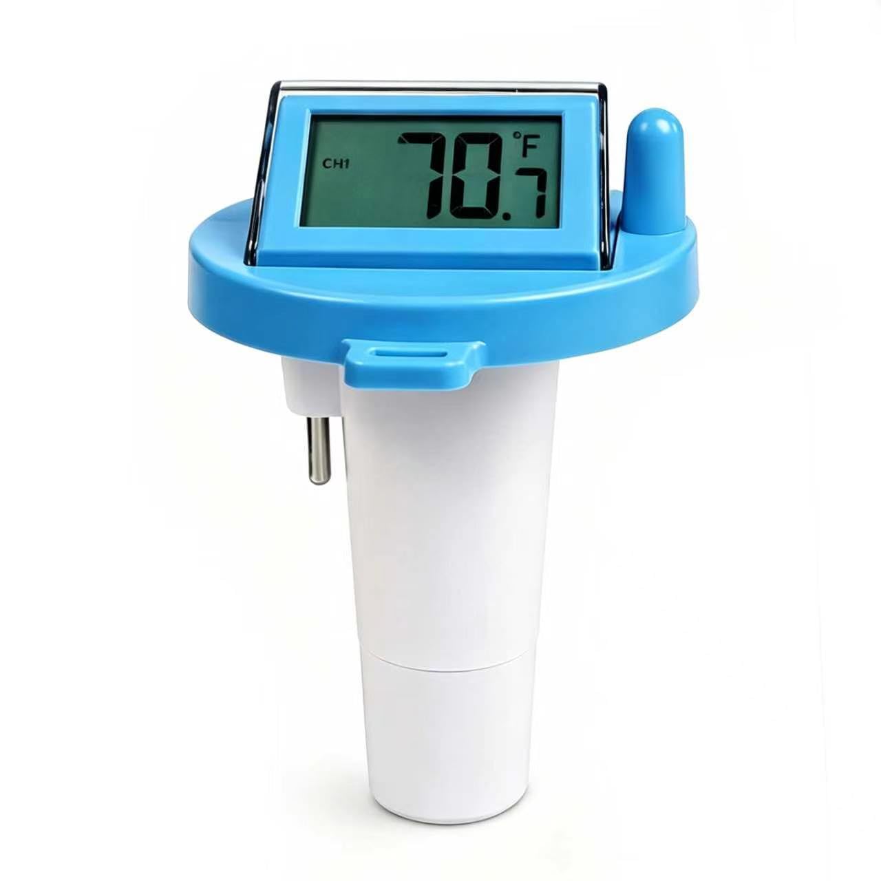 Hot Tub Thermometer Easy Read with Indoor Display, IPX8 Waterproof