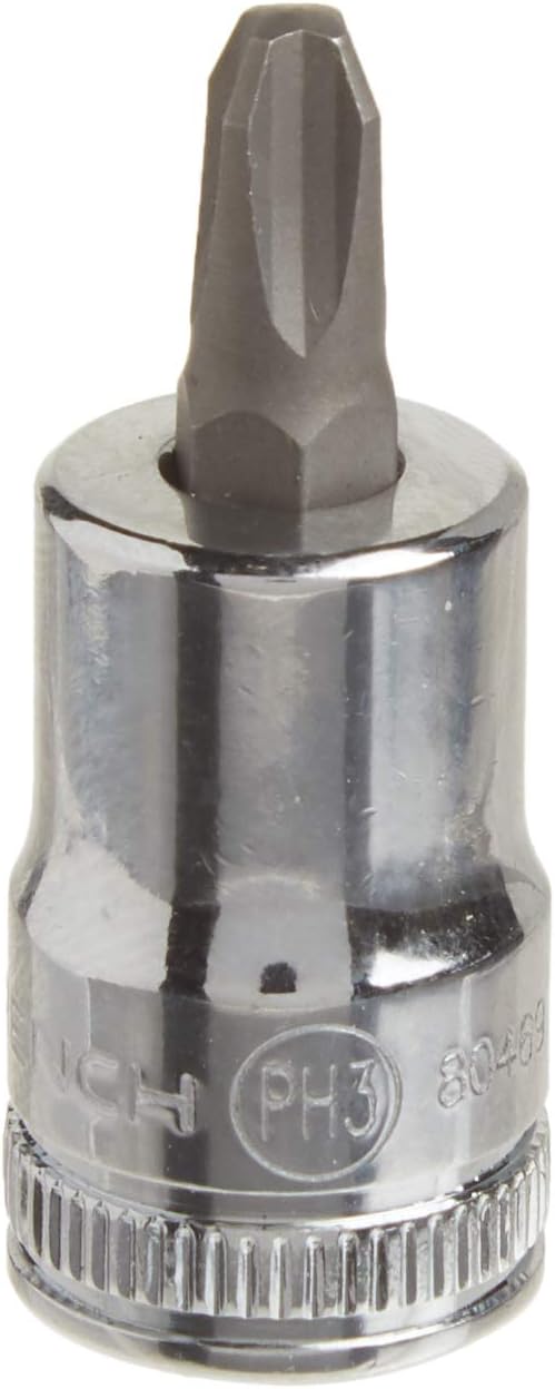 GEARWRENCH 7 Pc. 3/8" Drive Slotted/Phillips/Pozidriv Bit Socket Set - 80577