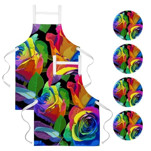 Tablier de cuisine anti-taches pour le nettoyage et le travail en restaurant