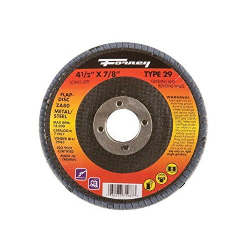 Advantage 4 1/2 x 7/8 Zirconia Flap Wheels 80 Grit 10 Pack Advantage 4 1/2 x 7/8 Zirconia Flap Wheels 80 Grit 10 Pack
