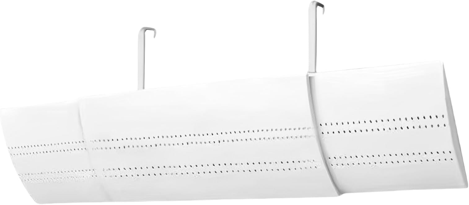 Air Conditioner Vent Shield – Airflow Deflector Plate, Vent Air Deflector | Adjustable A/C Extension, Wind Direction For Home, & Bedroom, Helps Prevent Direct Cold Blasts