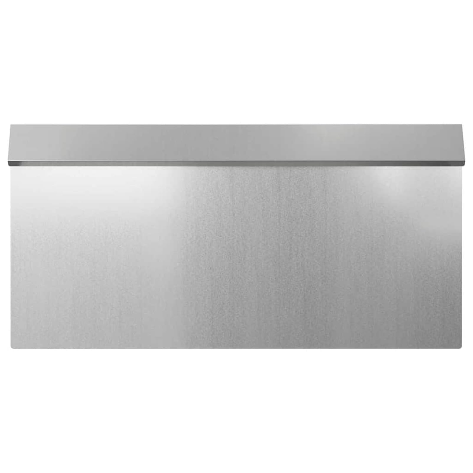 Gecheer Schneckenzaun Silber, 50 x 3,5 x 25 cm, Verzinkter Stahl, für Garten und Terrasse
