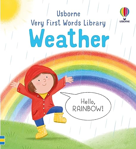 Usborne Very First Words Library Weather.