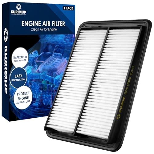 Kurimup CA11858 Engine Air Filter Offers 99% Air Purification Fit for Nissan Rogue (2014-2020) Rogue Sport (2017-2022) Qashqai (2017-2022).