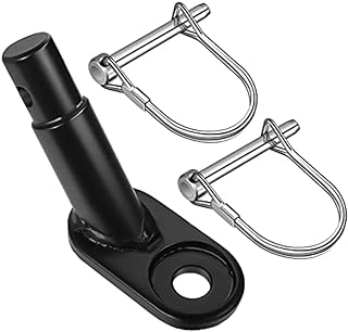 Thinvik Coupler Hitch Attachments for Instep and Schwinn Bike Trailers,Flat and Angled Couplers Metal, Bike Trailers Accessories for Kids&Pets, for Various of Bicycle Carriers, Trailer Sizeï¼ˆAngledï¼‰