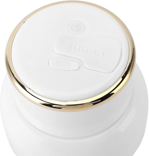 Miniatura 9 de Licuadora portátil recargable por USB, licuadora de jugo de 27.1 fl oz con 6 cuchillas, mini licuadora fresca para deportes, viajes, gimnasio,