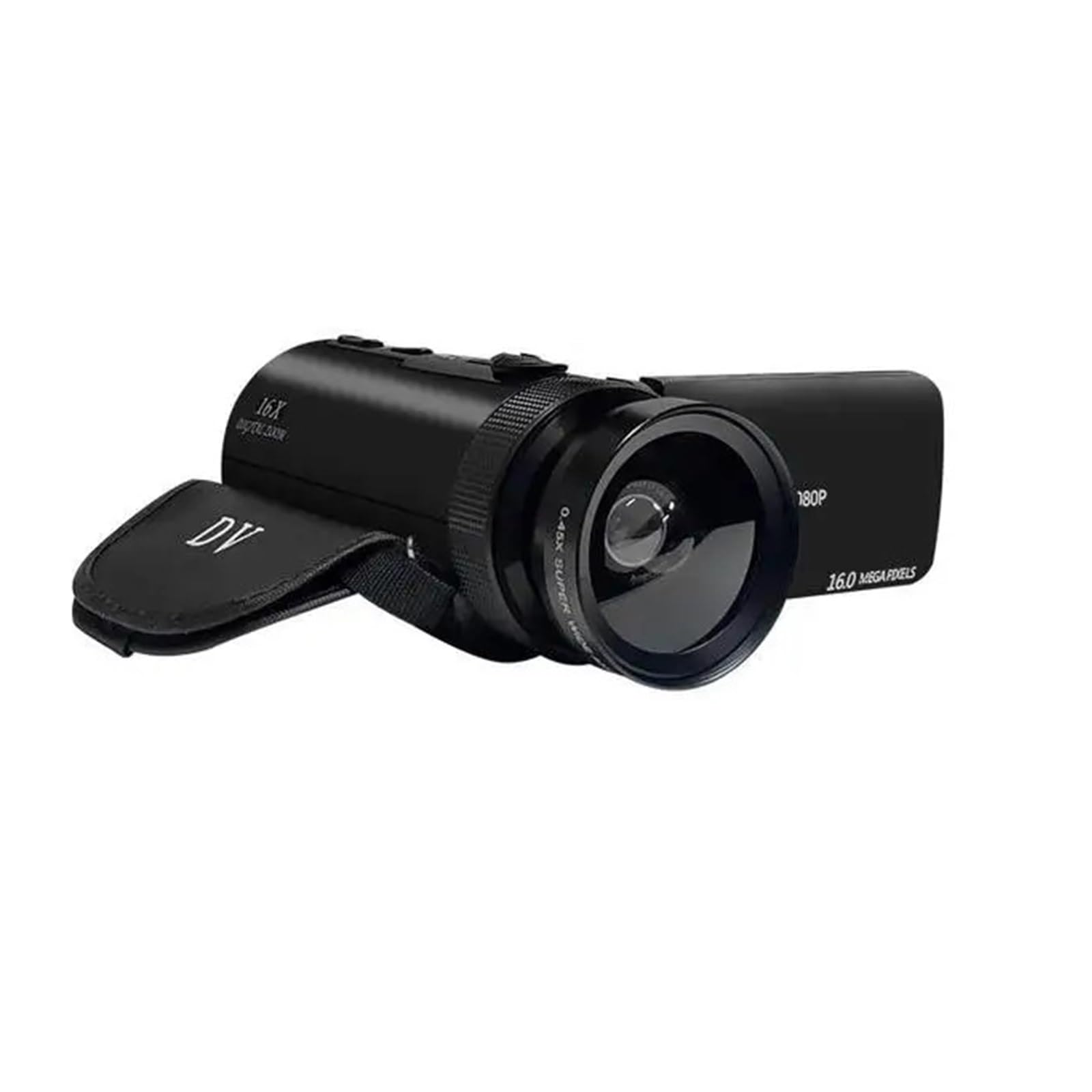 Professional HD 1080P Digital Video Camera with Microphone, 16 Million Pixels, DV, Multi-Function, Anti-Shake, (with Wide Lens)-image-22