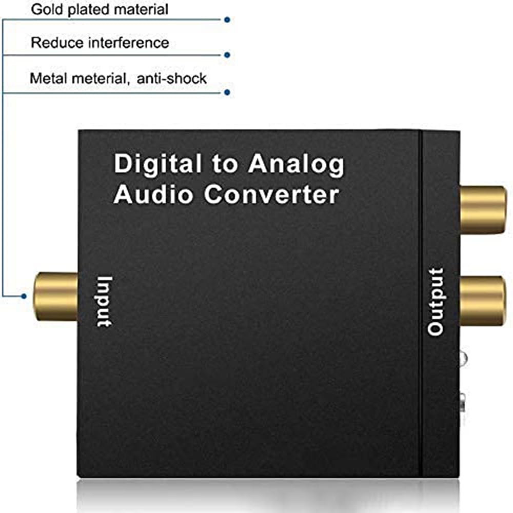 Dac Convertitore Audio Digitale Analogico Hifi Zen Audio Usb Adattatore Ottico Toslink Coassiale RCA 3,5 mm Jack Supporto Pcm/lpcm