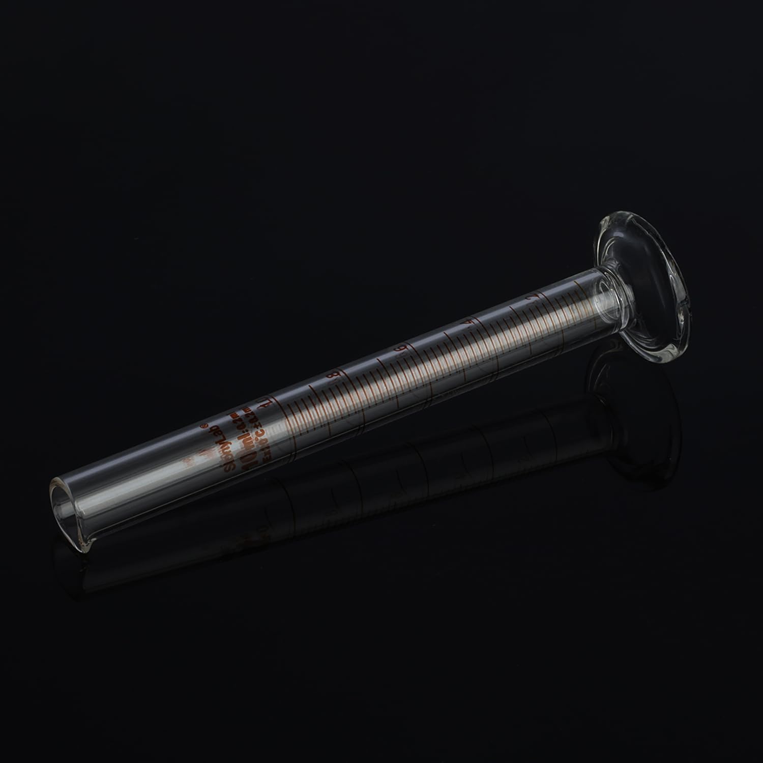 Cilindro Graduato In Vetro 100 Ml - Borosilicato Per Laboratorio Con Misurazione Metrica - Foto 2