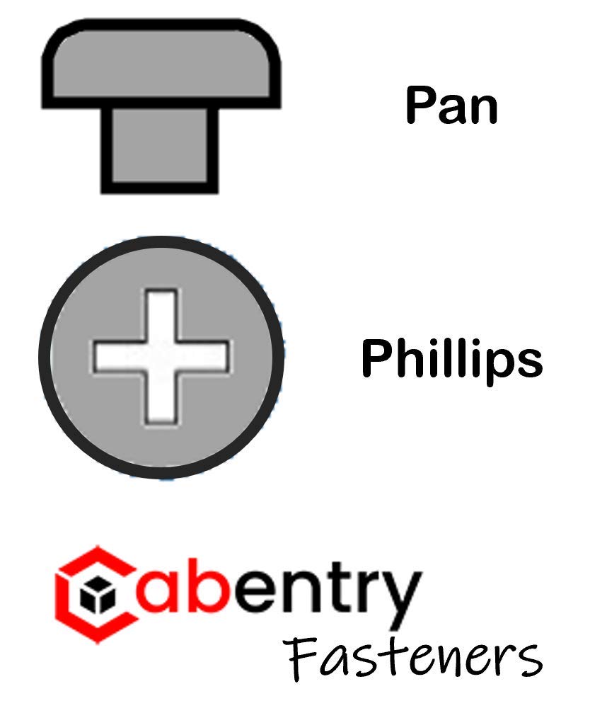 Brand | Wood Screws | Pan Head | Phillips Drive | #8 | 1 1/2 Inch | Deep Thread | Sharp Point | Black Phospate Finish | 1000 Pack