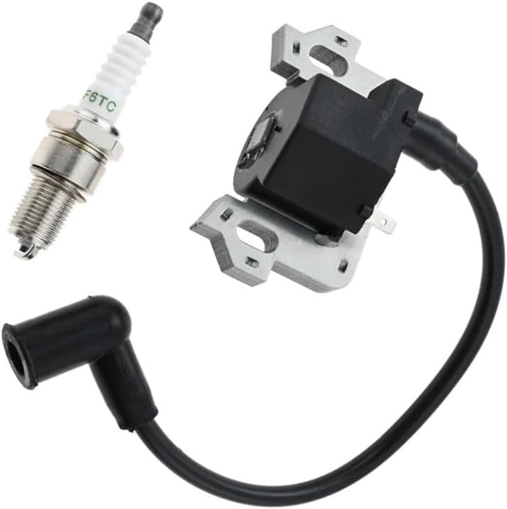 Ignition Coil And Spark Plug Kit Fit For 30500-ZL8-004 30500-ZL8-014 30500-ZOJ-003 GCV135 GCV160 GSV190 HRR216 Lawn Mower Engine
