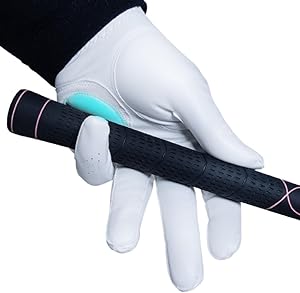 WINNER SPIRIT Miracle Grip Training Golf Glove Consistent Stable Grip with Cabretta Leather