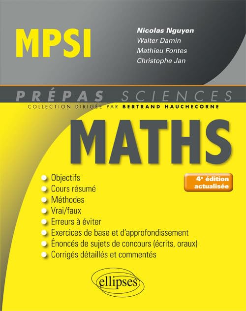 Mathématiques MPSI