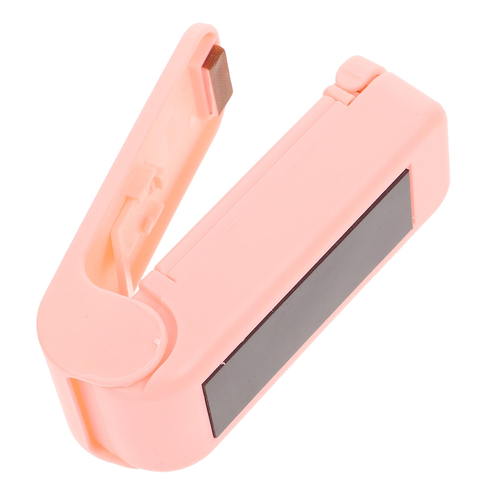Ciieeo Portable Mini Bag Sealer Handheld Heat Sealing Machine for Food Storage Battery Operated Lightweight Design Pink Batteries Not Included for Sealing Snacks