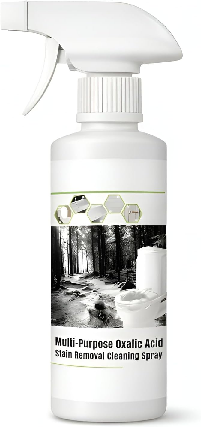 Multi-Purpose Oxalic Cleaner, Multi-Purpose Oxalic Stain Removal Spray, Oxalic Stain Remover, Oxalic Toilet Cleaner, 200ml