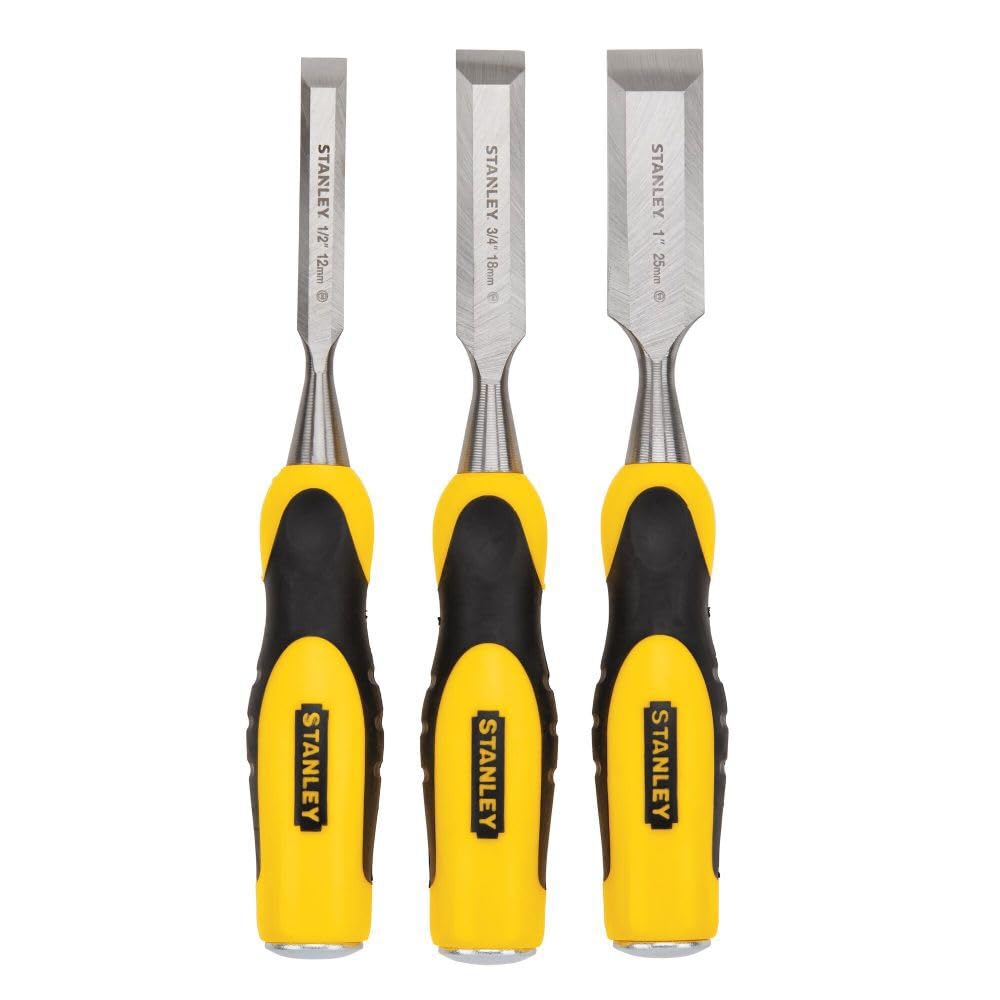 Stanley16-3003-Piece Chisel Set-3PC WOOD CHISEL SET